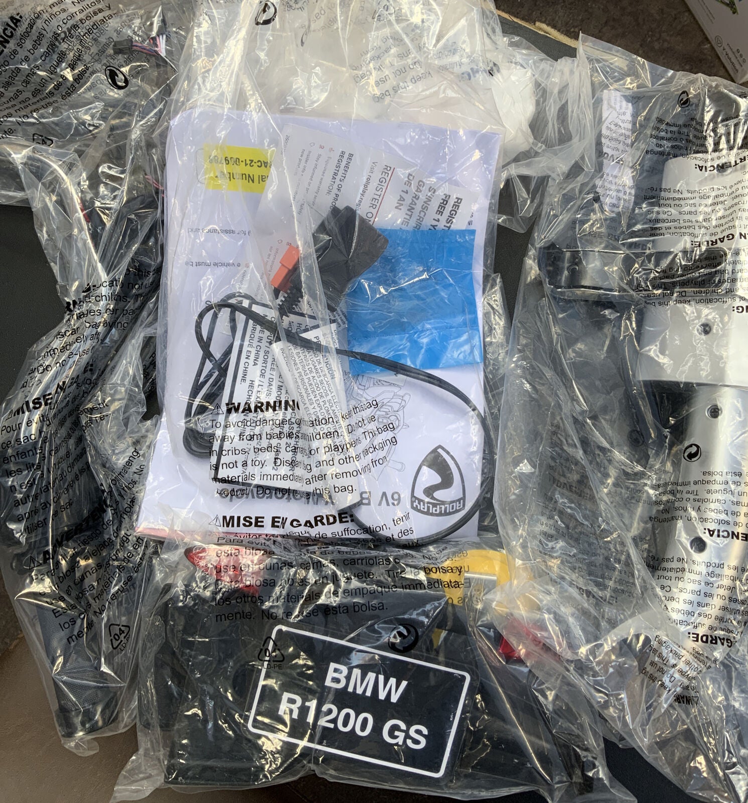 Rev Up Your Child's Playtime with the Rollplay 6V BMW Motorcycle R 120