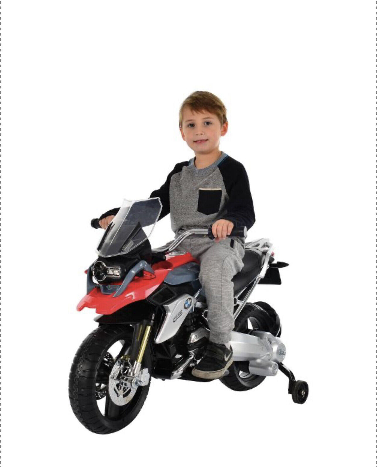 Rev Up Your Ride with the 6V BMW Motorcycle Red/Gray