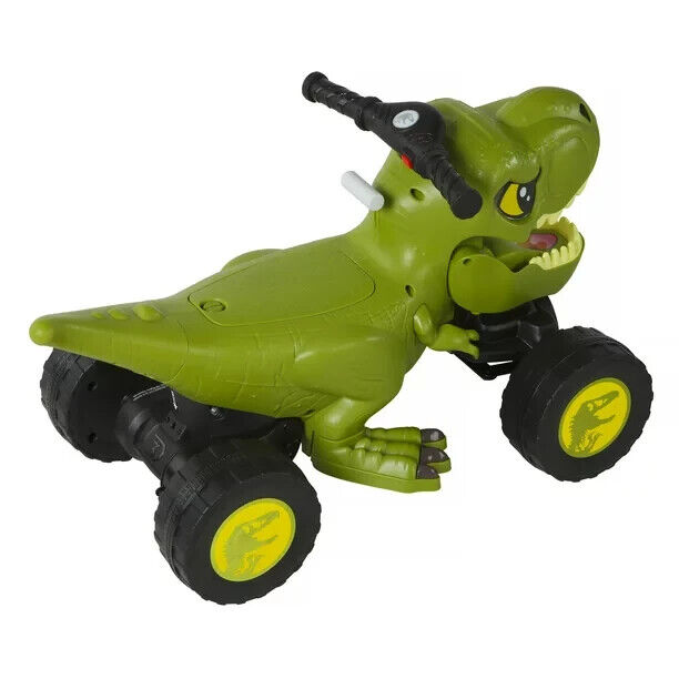 Remote control dinosaur on wheels sales