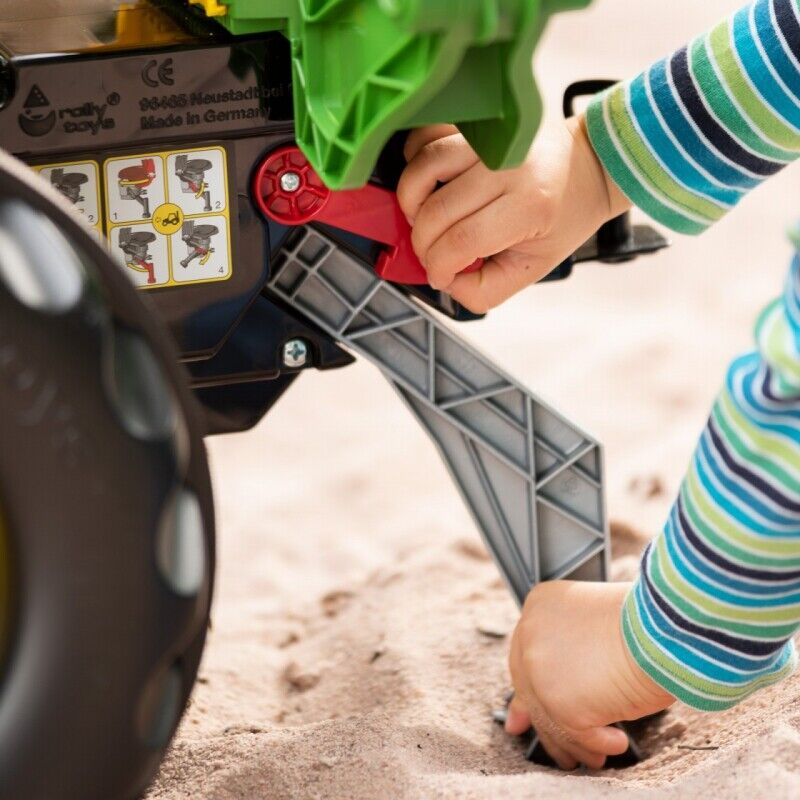 Rolly Toys John Deere Excavator Bucket Attachment for Hours of Fun