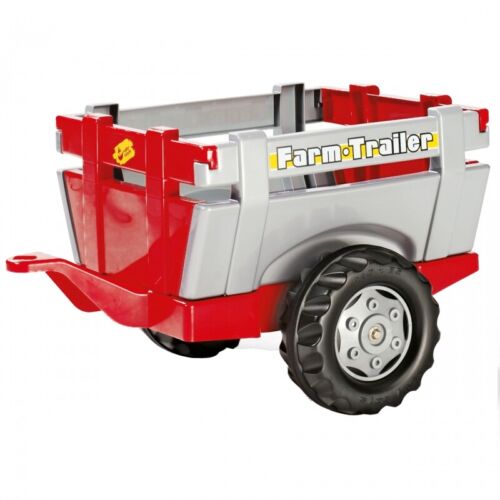 Rolly Toys rollyTrailer Tractor Trailer with Open Sides - Versatile an