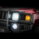 12V Four-Wheel Drive Children's Ride-On SUV Vehicle, Dual Seating, Pneumatic Tires, Front Lights with Remote Control