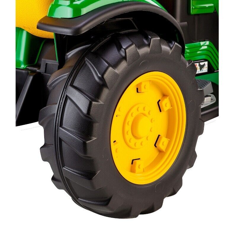peg perego ground loader Peg Perego 12V John Deere Ground Loader Electric Ride-On Vehicle