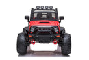 JEEP Dual Control Kids Electric Ride-On Car with Foot Pedal, LED Lights, Music Player, USB, Bluetooth