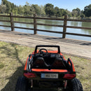 24V Touchscreen Clash Ride-On Mega Buggy - UTV Adventure Vehicle for Two - Razor UTV Inspired - Off-Road All-Terrain Fun Machine - Can-Am Style