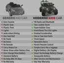 12V CHILD'S Girls RIDE ON TRUCK SUV JEEP 2 High-Powered Engines W/ Remote Control- Pink