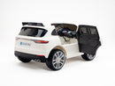 12V Electric Porsche Cayenne Children's Ride-on Car with EVA Rubber Tires