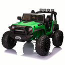 24V Battery-Powered Kids Ride On Truck with Trailer and RC Control - 3 Speeds, Camo Design