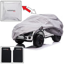 24V FORD F450 SPECIAL EDITION CHILDREN'S ELECTRIC VEHICLE TRUCK DOUBLE SEATER HEADLIGHTS WITH REMOTE CONTROL - BLACK