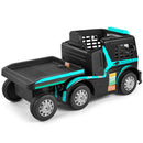 12V10AH Battery Powered Ride-On Truck with Swing Trailer and MP3 Player - 6 Wheels RC Toy for Kids