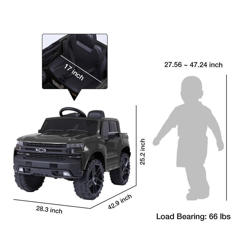 Kimbosmart 12V Children's Electric Ride-On Vehicle Powered by Battery with Remote Control