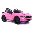 24V KIDS GIRLS RIDE ON FORD MUSTANG GT DELUXE EDITION VEHICLE, DUAL HIGH-PERFORMANCE ENGINES+REMOTE CONTROL
