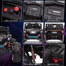 24V Kids Car Power Wheel Ride on UTV Vehicle with Remote Control and LED Light - Black