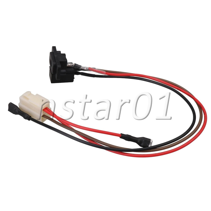 Electric Ride On Car Power Charging Socket Charging Connector Cable 3 Pin Port