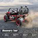 Off-Road UTV Toy for Kids - 2 Seater Ride-On Car, 12V Battery-Powered, Electric 4WD