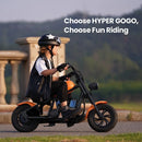 24V Children's Boys Ride On Motorbike Chopper Bicycle 160W Engine 10MPH Velocity, Distance Tracker, Mist