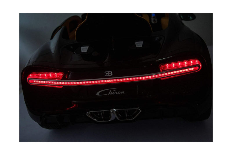 DAKOTT Bugatti Chiron Electric Ride-On Vehicle in Sleek Black
