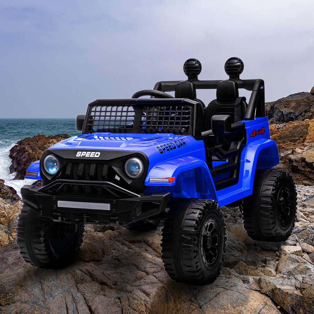 Blue remote control jeep sales