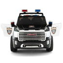 2-Seater Electric Police Car for Kids with Dual Control Modes - 12V Ride On Toy