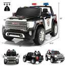 2-Seater Electric Police Car for Kids with Dual Control Modes - 12V Ride On Toy