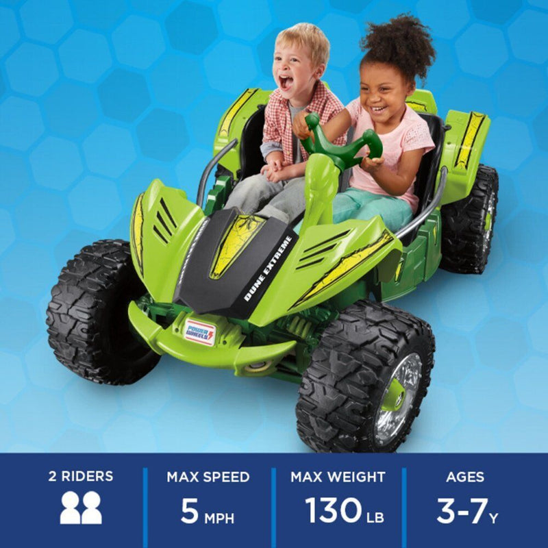 Adventure-Ready Battery-Powered Ride-On Vehicle for Kids with Storage Area