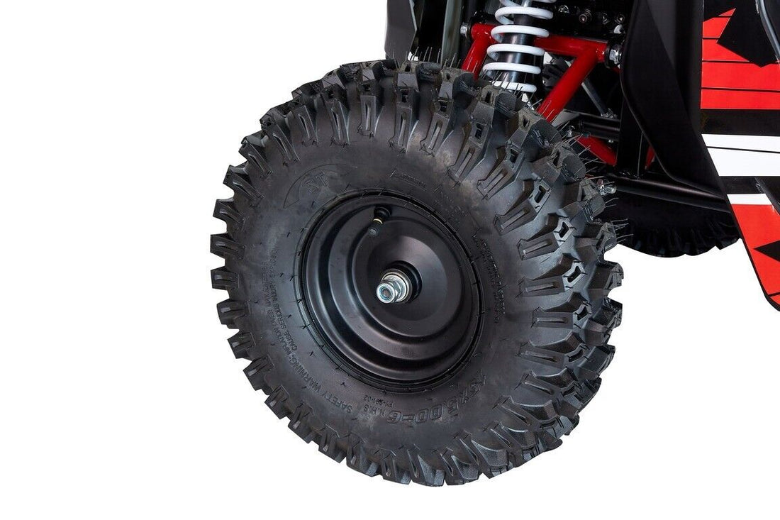Red 48V 1000W UTV Children's Electric Three-Speed Single-Seat Brushles