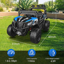 12V 35W Engine Children Boys Ride On UTV Vehicle, Wireless Control, Spring Suspension