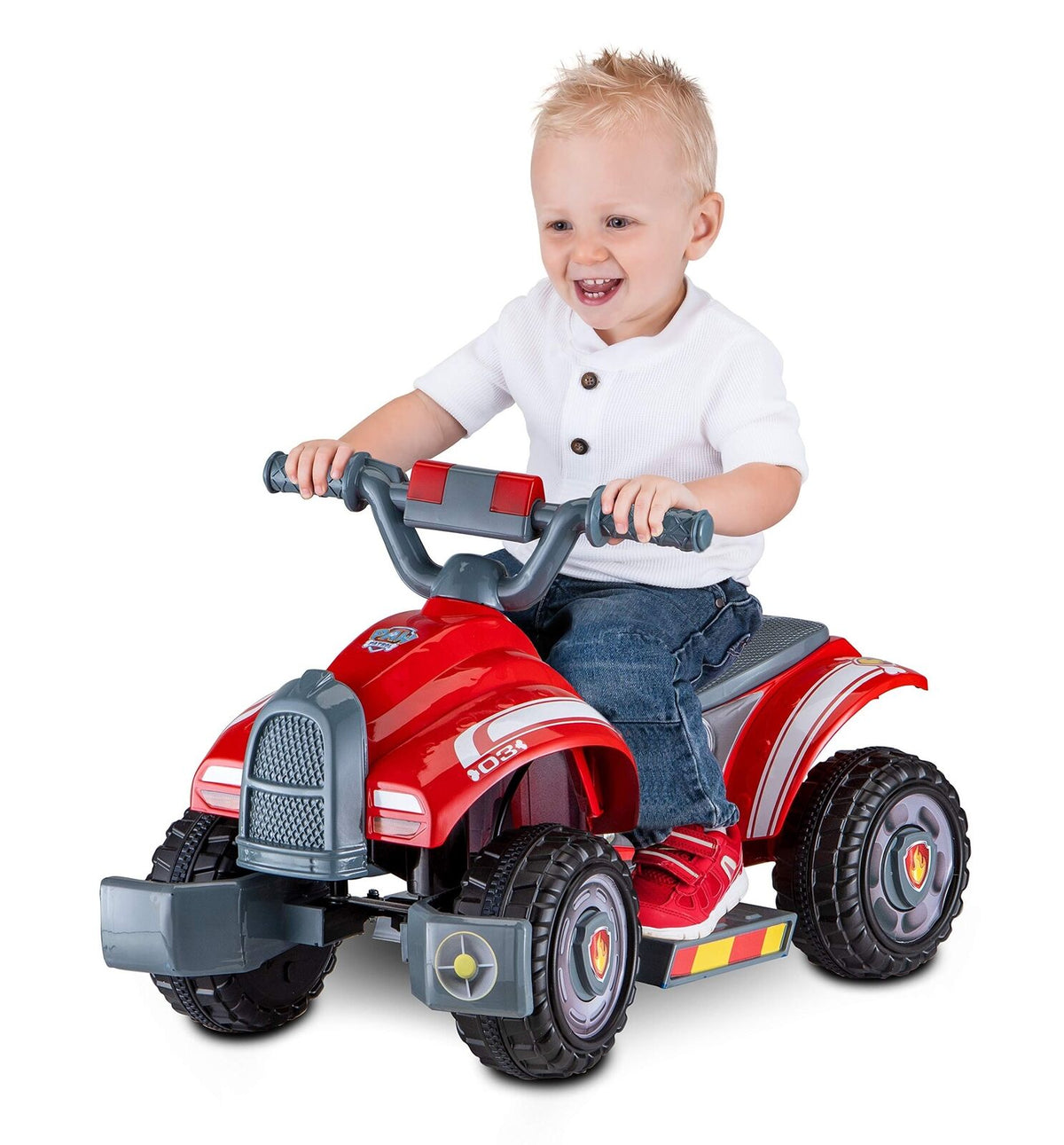 Paw Patrol Marshall Toddler Quad Electric Ride On Toy by Kid Trax Of