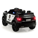 Electric Bluetooth Ride On Police Car for Kids with Remote Control - 12V