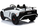 12v White Lamborghini Electric Ride-On Car for Kids with Remote Control