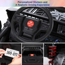 Kimbosmart 24V Electric Battery-Powered Children's Ride-On Vehicle Truck Featuring LED Lights, MP3 Player, and Bluetooth Connectivity