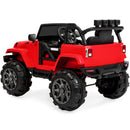 3-Speed Ride-On Truck Toy with Remote Control and LED Lights for Kids, 12V Durable Design