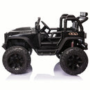 24V Battery-Powered Kids Ride On Truck with Trailer and RC Control - 3 Speeds, Camo Design
