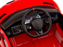 12V Lamborghini Aventador SVJ Kids Ride On Car with Remote Control, Leather Seats, and MP3 Player