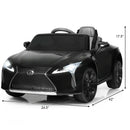 12V Children's Ride-On Lexus LC500 Licensed Remote Control Electric Car