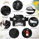Licensed Toyota Hilux Ride On Truck Car 2-Seater 4WD with Remote Control - Painted Black