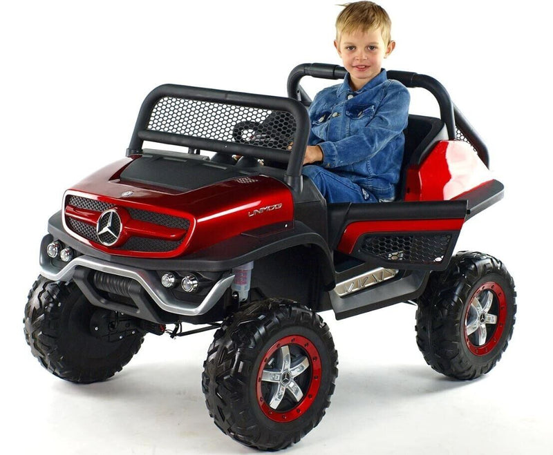 Mercedes Unimog Truck 200 W Drive Children's Ride-On Battery Operated Electric Vehicle with Remote Control