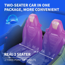 24V 2 Seater Children's Ride on UTV Automobile - High-Powered Electric Car, equipped with a Large 10AH Battery