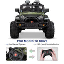 Kimbosmart 24V Electric Children's Ride On Truck Car Toy Battery Powered with 3 Speeds and Remote Control