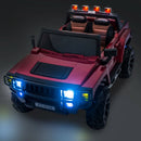 SUPERtrax® Warrior Children's Ride-On Toy - Glossy Crimson