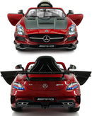 2023 Red Carbon SLS AMG Mercedes Benz Car for Children 12V Electric Ride-On Toy