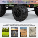 Kimbosmart 24V Electric Children's Ride On Truck Car Toy Battery Powered with 3 Speeds and Remote Control