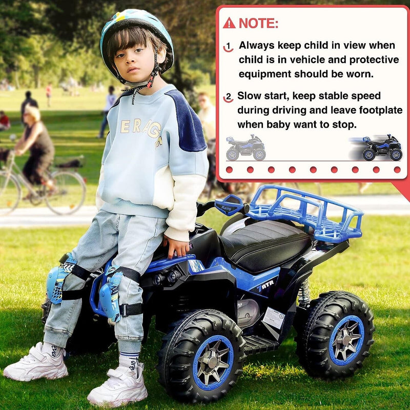 Electric Ride-On Quad Bike for Kids 3-7 Years Old - Perfect Gift for Children
