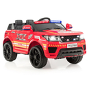 Electric Bluetooth Ride On Police Car for Kids with Remote Control - 12V