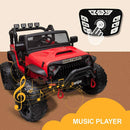 Uenjoy 12V Spacious Children's Electric Ride on Car 2 Seater Sport Utility Vehicle Truck Battery Powered with Remote Control