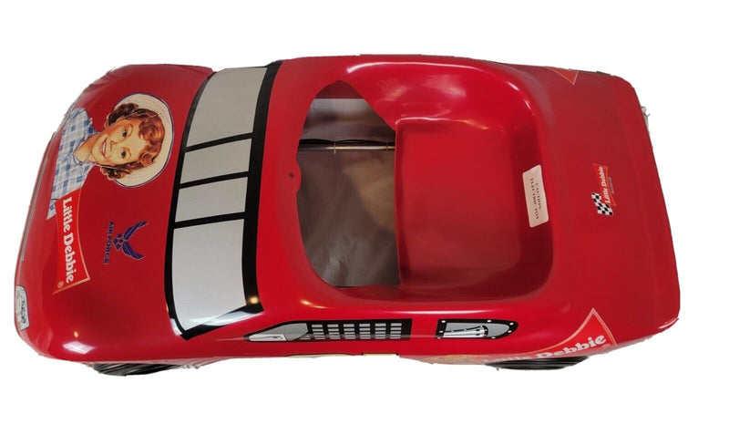 Vintage Unique motorized ride on children's Little Debbie Race Car Nas