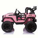 24V Battery-Powered Kids Ride On Truck with Trailer and RC Control - 3 Speeds, Camo Design