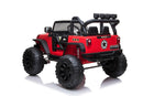 JEEP Dual Control Kids Electric Ride-On Car with Foot Pedal, LED Lights, Music Player, USB, Bluetooth