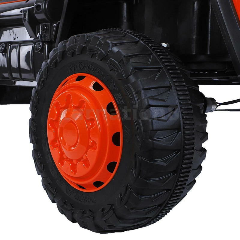 12V Four-wheel Drive Construction Truck 2.4G Remote Control/App Control Children's Electric Ride On Vehicle