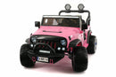 12V CHILD'S Girls RIDE ON TRUCK SUV JEEP 2 High-Powered Engines W/ Remote Control- Pink
